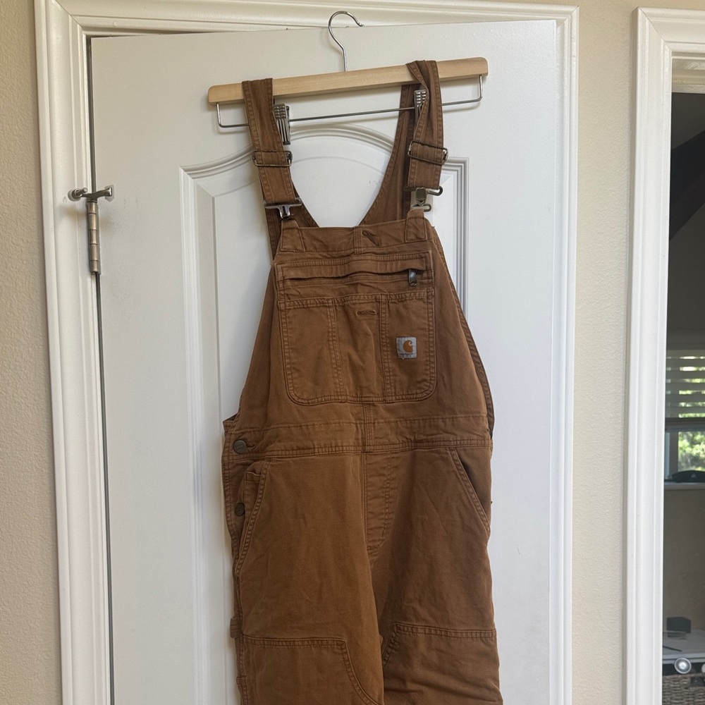 Carhartt Tan Work Overalls